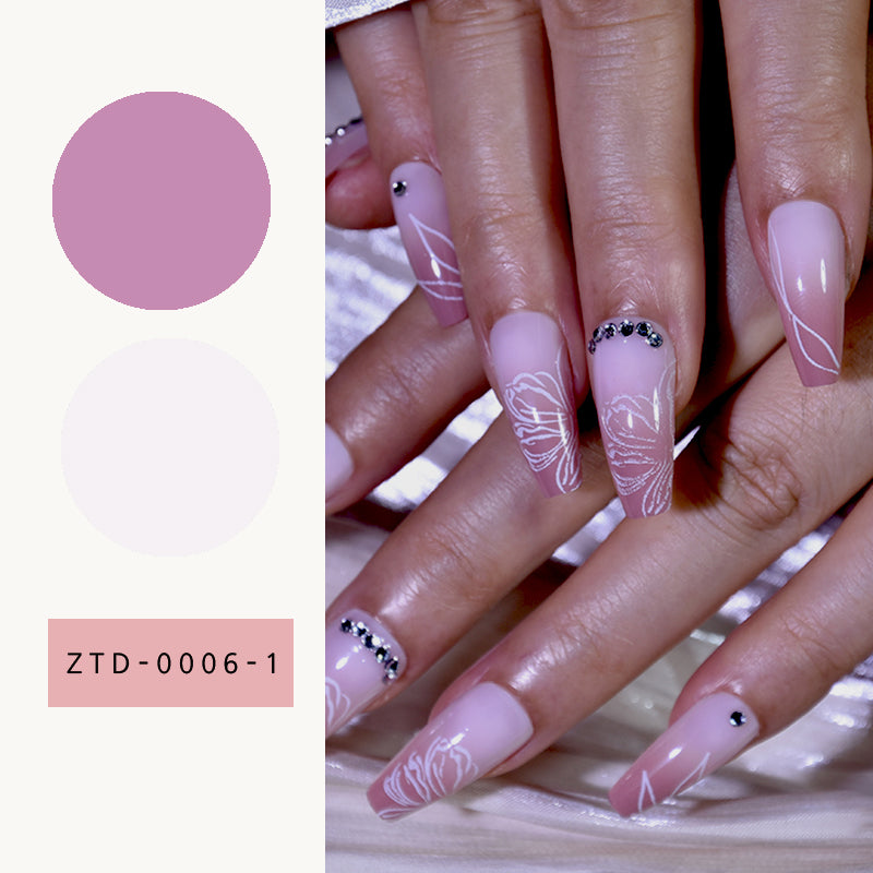 Wearing fake nails ZTD-0006-1