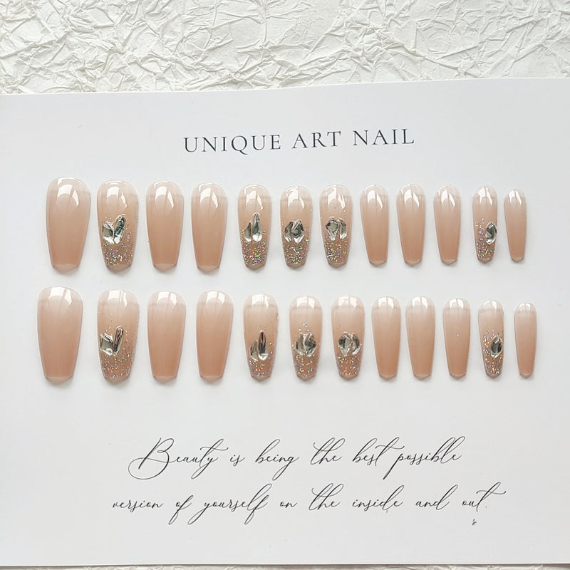 New Wearable Nail Art Nail Patch Finished Removable Nail Patch 24 Pieces