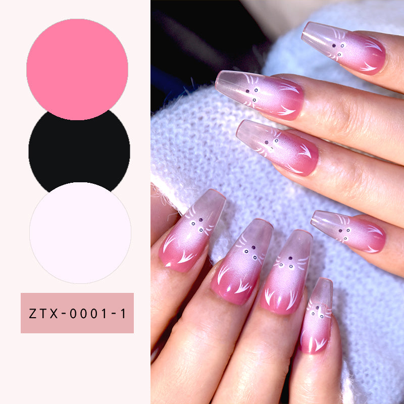 Wearing fake nails ZTX-0001-1