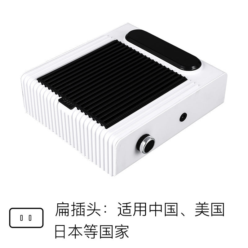 Adjustable Speed 80W Japanese Nail Vacuum Cleaner Circulating Filter Low Noise Nail Dust Collector