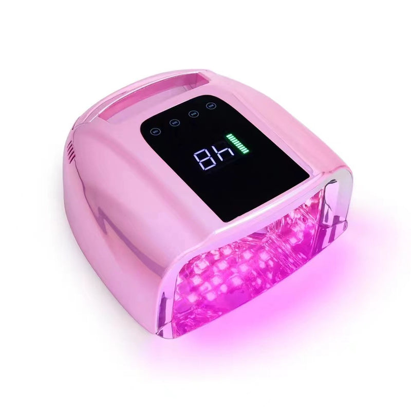 Cross-border explosive H45 new storage battery nail lamp 96W high-power quick-drying intelligent UV light therapy light therapy machine