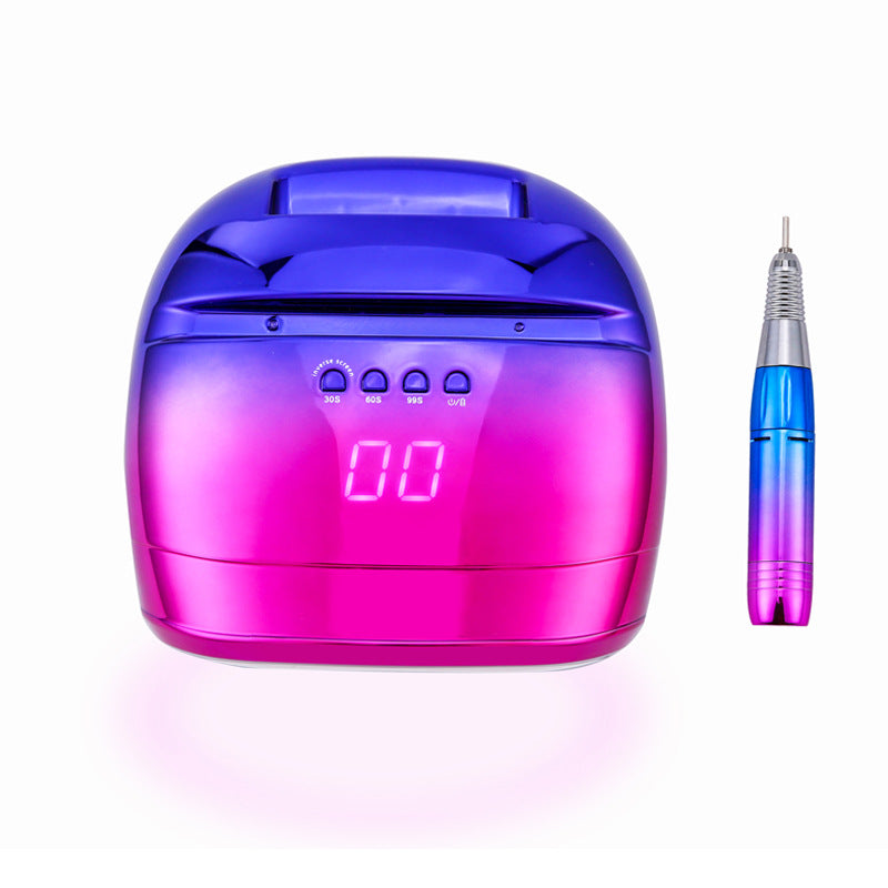 H39 New Electricity Storage Nail Lamp Light Therapy Polishing All-in-One Nail Light Therapy Machine Intelligent Dryer