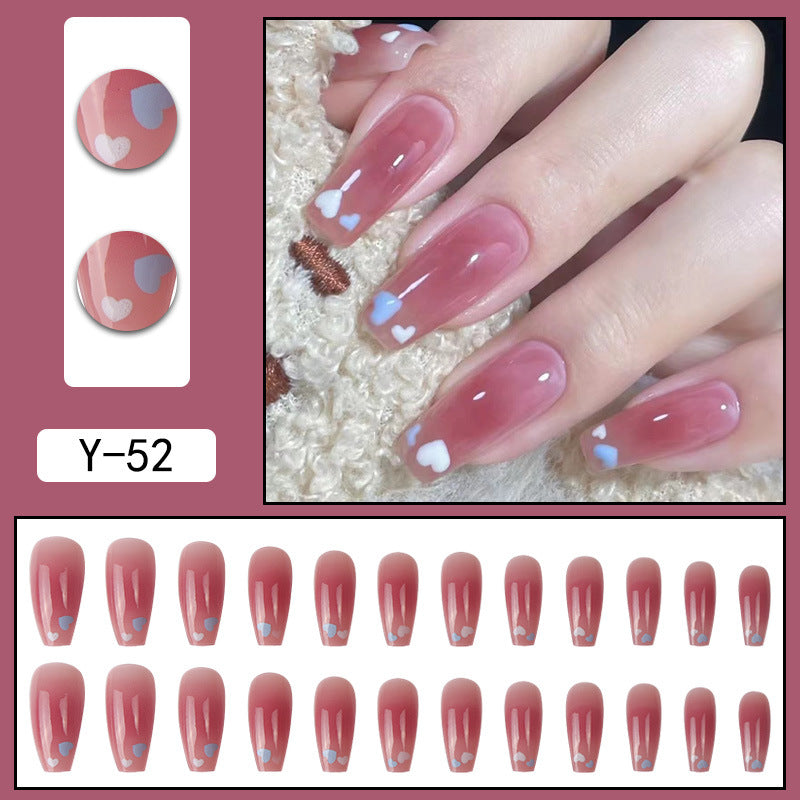 ｛YDK｝Wholesale Acrylic press on nails False nail designer press on boxes artificial fingernails Short Nail Art