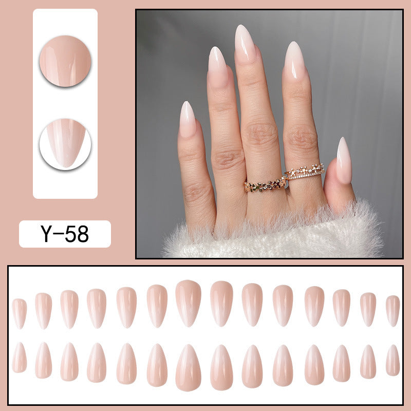 ｛YDK｝Wholesale Acrylic press on nails False nail designer press on boxes artificial fingernails Short Nail Art