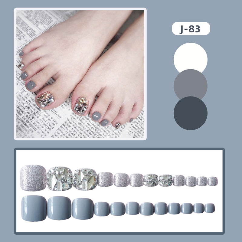 ｛JT1｝Summer whitening toenail patches toenail patches toenail patches foot wear nails handmade nail art nails