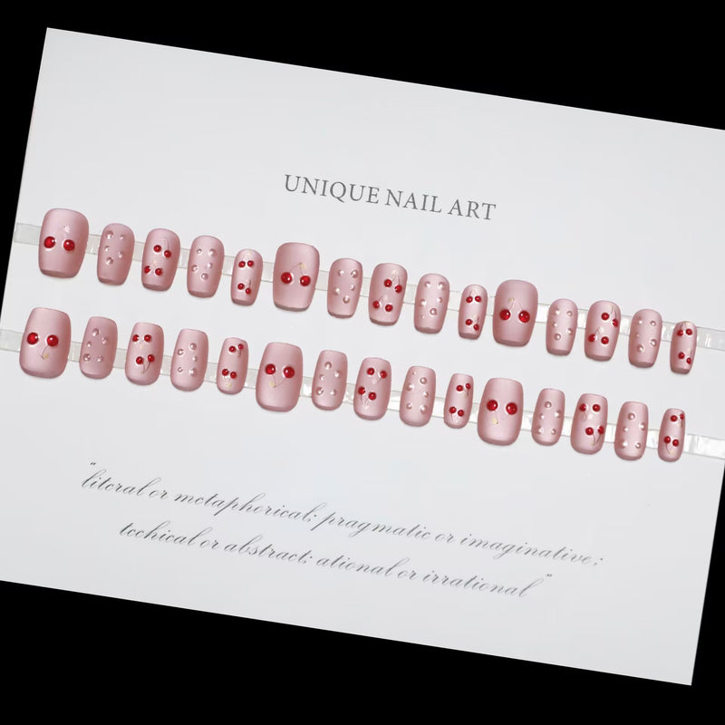 ｛FSJ2｝French Wear Nail Stickers Finished Removable Nail Art Fake Nails