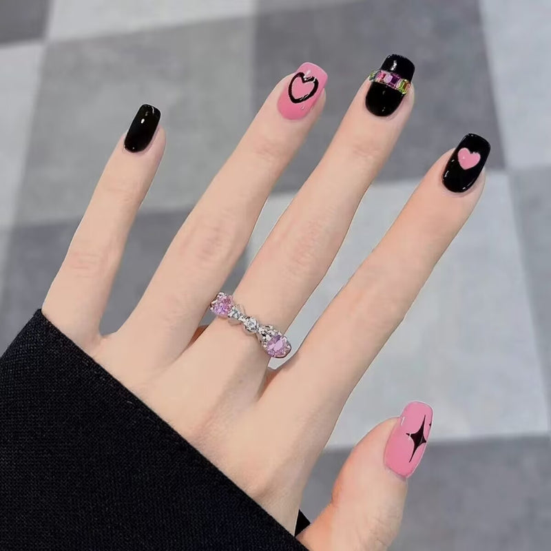 ｛GLM3｝Wearing high-quality nail patches, handcrafted cat eye nail patches, Instagram style nail enhancement patches