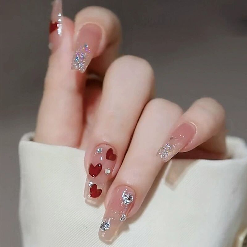 ｛GLM3｝Wearing high-quality nail patches, handcrafted cat eye nail patches, Instagram style nail enhancement patches