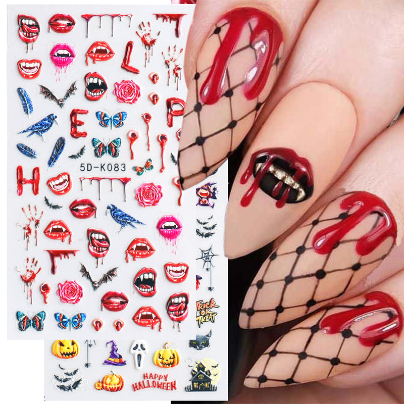 5D Nail Stickers  NSF009