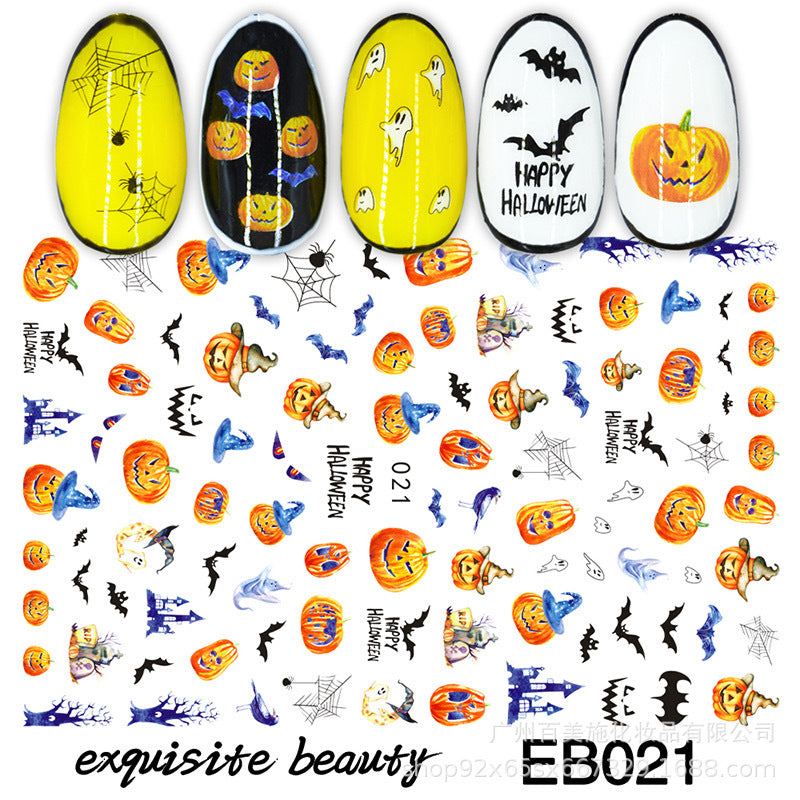 Halloween Nail Stickers YHLS008