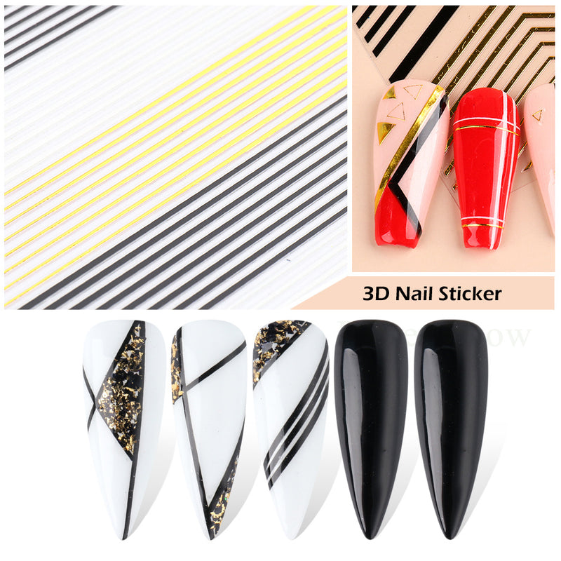 5D Nail Stickers  NSF019