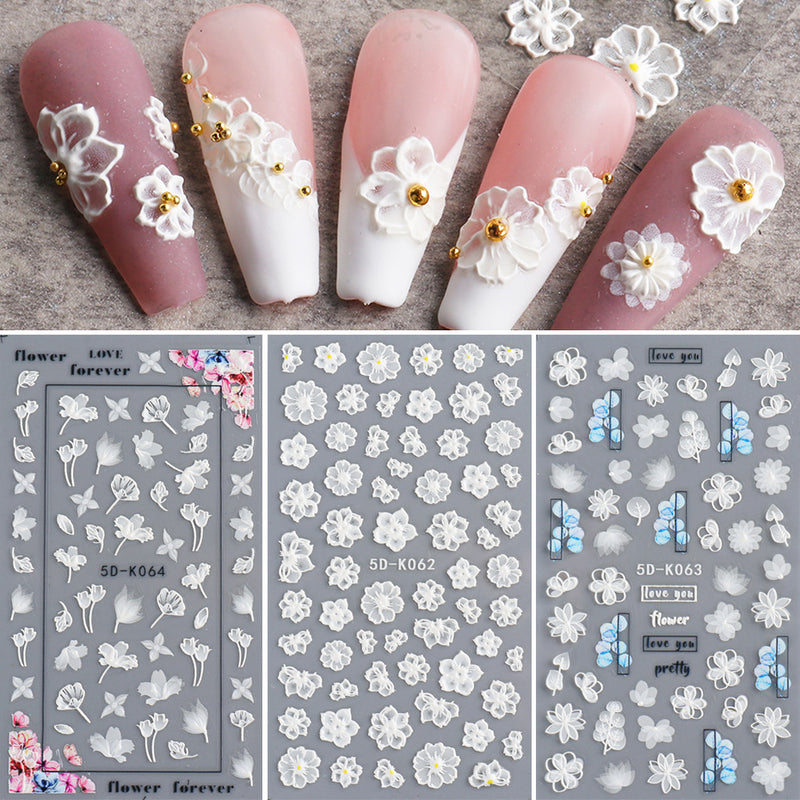 5D Nail Stickers  NSF010