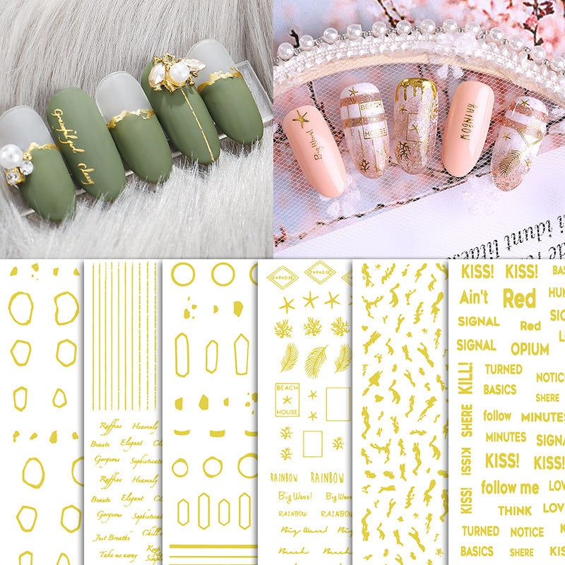 Nail Stickers JNS012