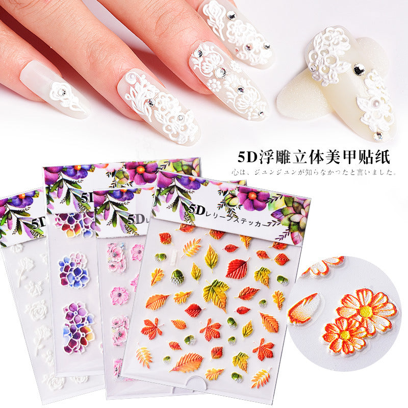 5D Nail Stickers  NSF021