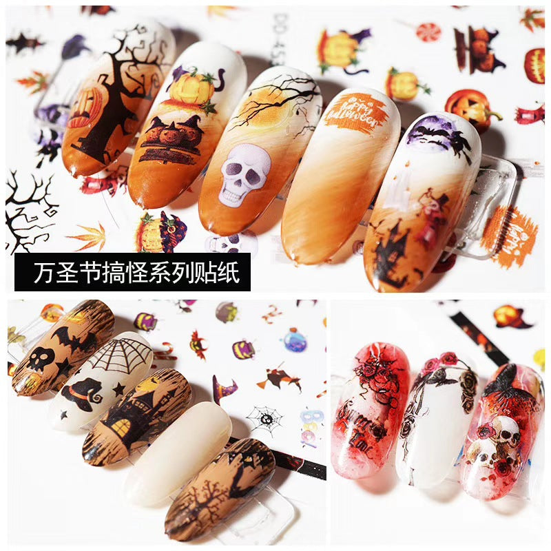 Halloween Nail Stickers YHLS016