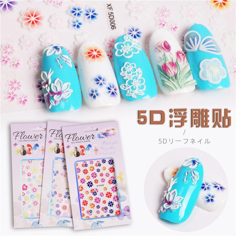 5D Nail Stickers  NSF001