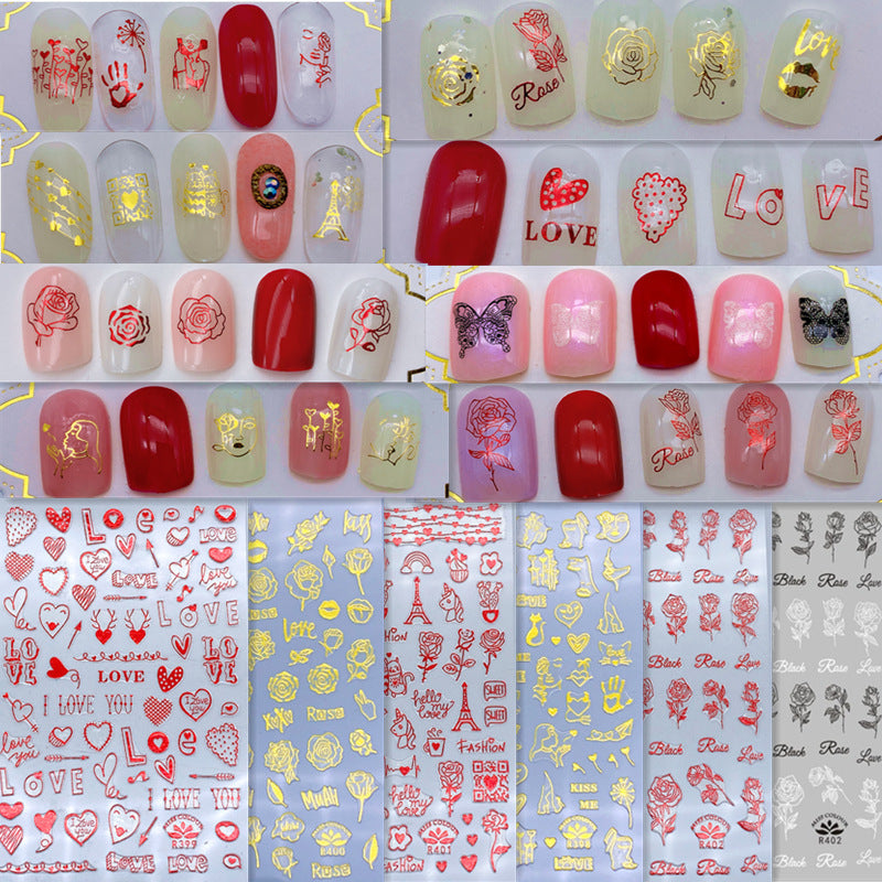 Miss Colour Nail Stickers MSS001