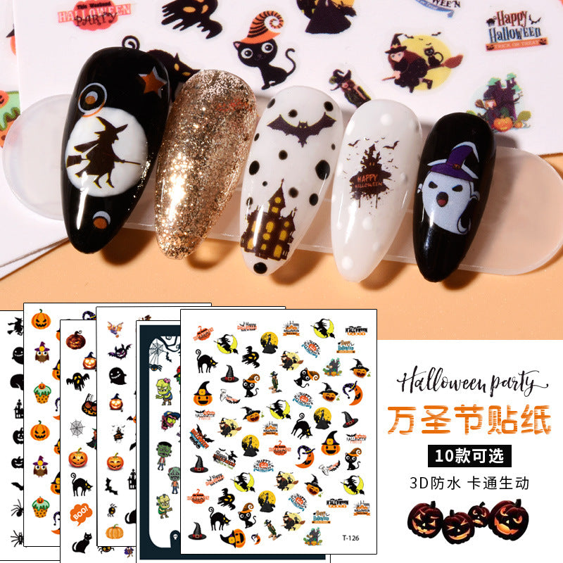 Halloween Nail Stickers YHLS010