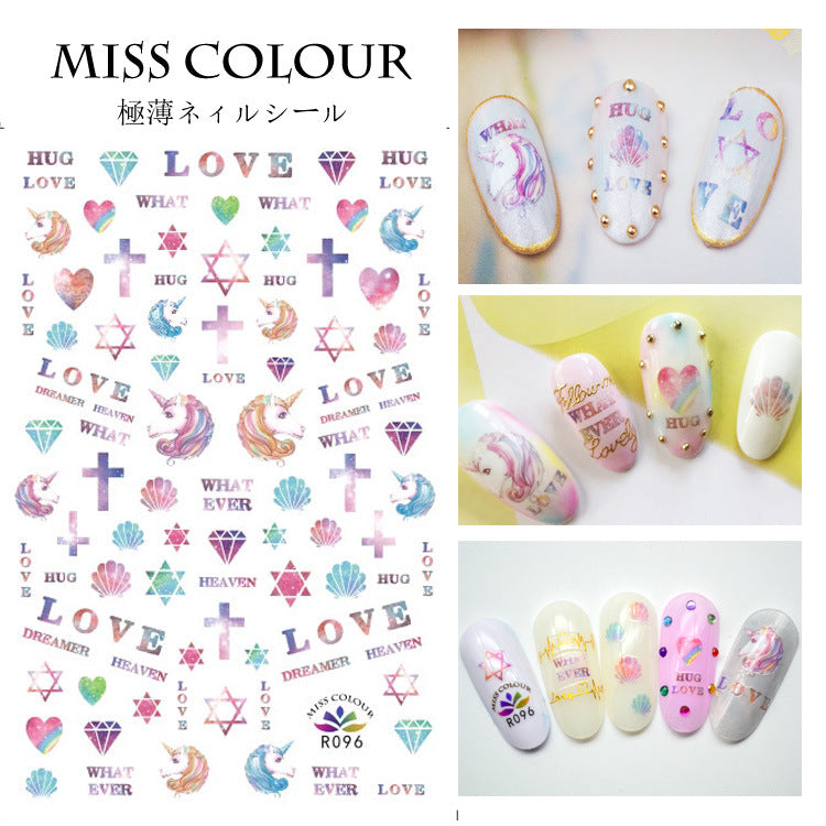 Miss Colour Nail Stickers MSS039