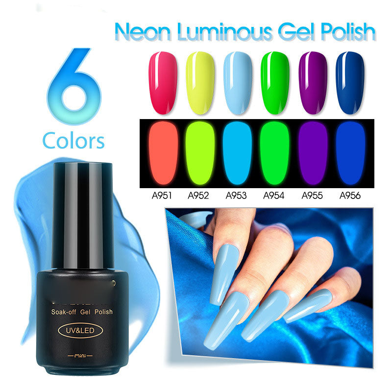 NGRO092 Nail Art Luminous Nail Polish 7ml