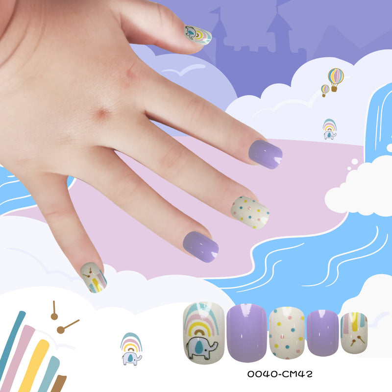 Children Press on Nail Tips KQNT006