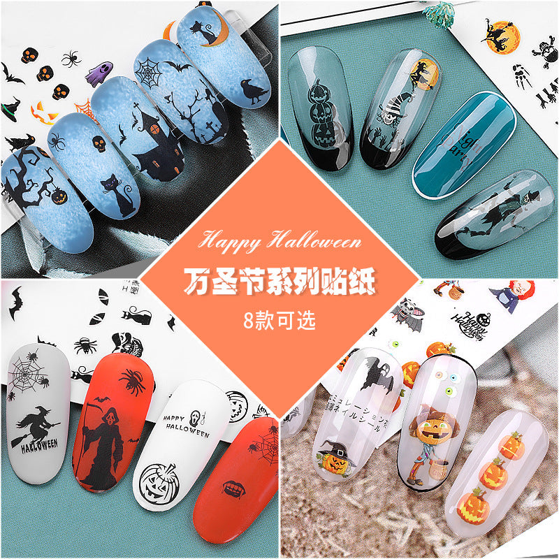 Halloween Nail Stickers YHLS020