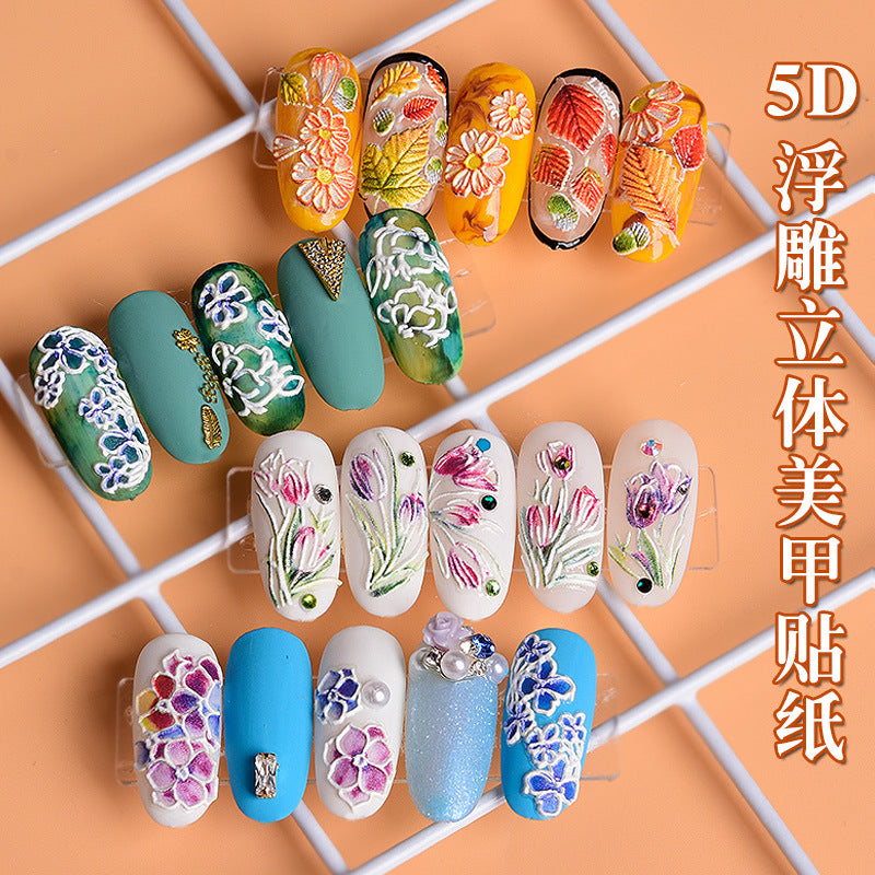 5D Nail Stickers  NSF021