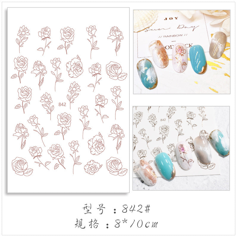 Nail Stickers JNS042