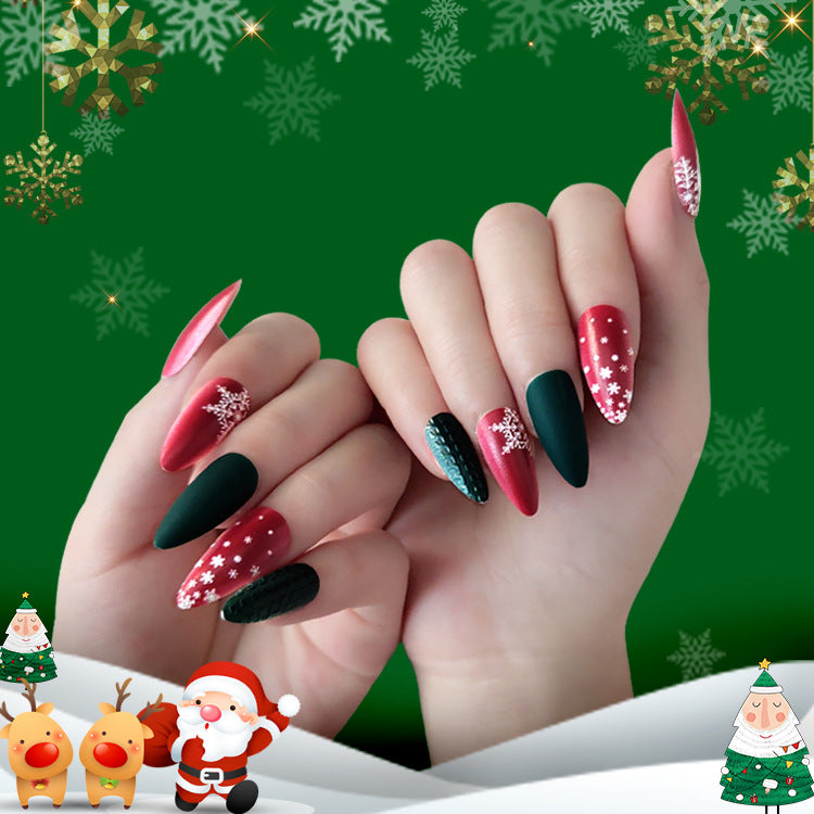 Christmas Press on Nail Tips CSNT003