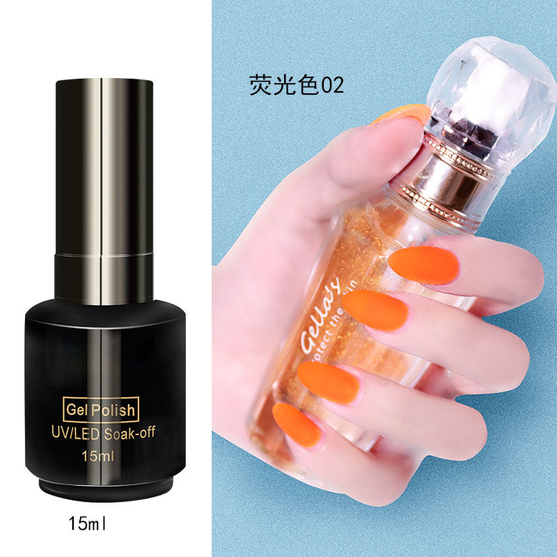 NGPF038 fluorescent color, candy color, jelly color, nail polish set