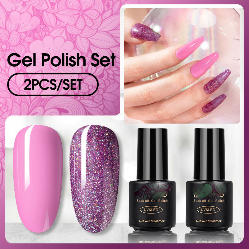 NGRO012 Nail Polish Set 2PCS Base Glue