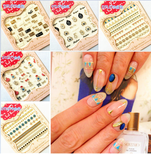 DLS Nail Stickers DLS009