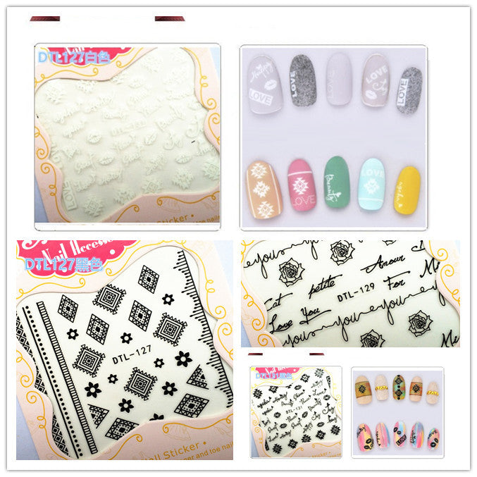 DLS Nail Stickers DLS020