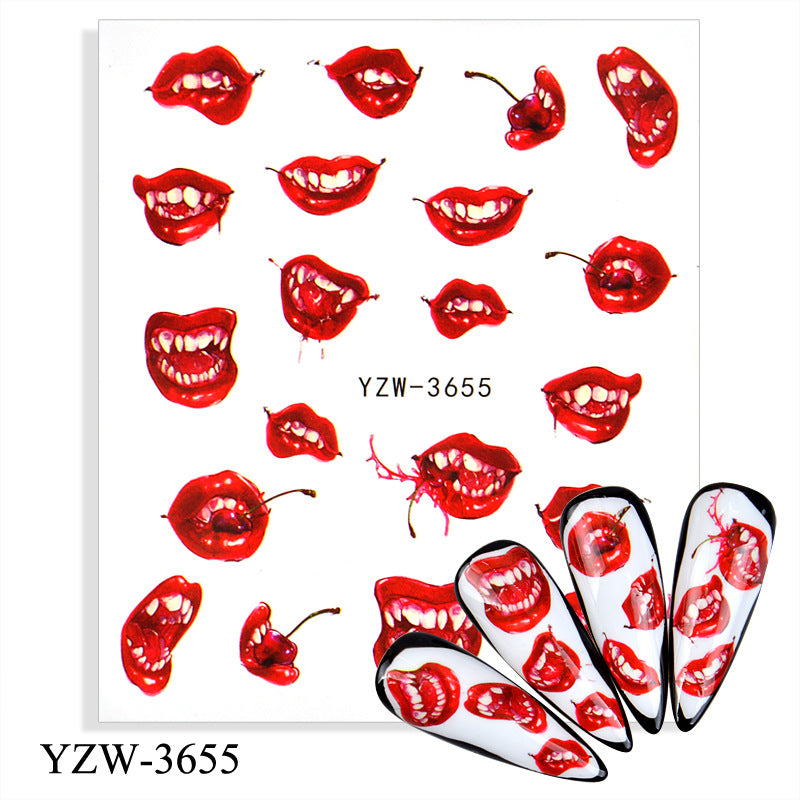 Halloween Nail Stickers YHLS014