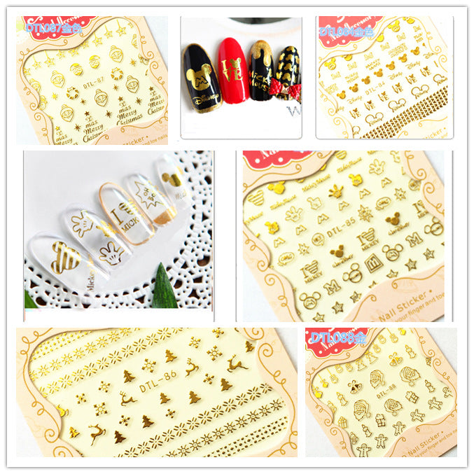 DLS Nail Stickers DLS006