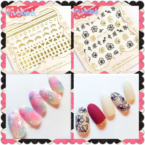 DLS Nail Stickers DLS002