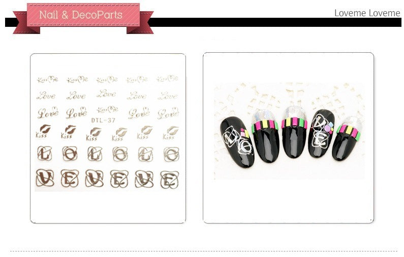 DLS Nail Stickers DLS022