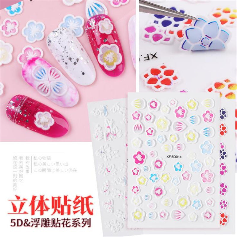 5D Nail Stickers  NSF001