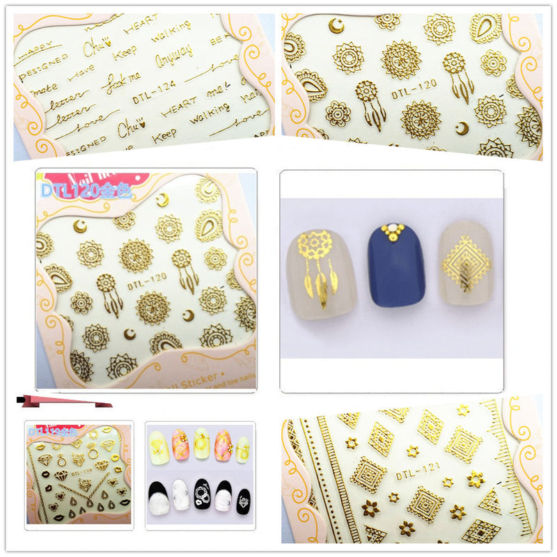 DLS Nail Stickers DLS012