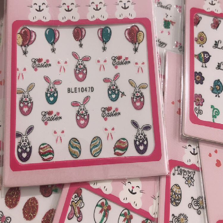 Easter Nail Stickers NSE016