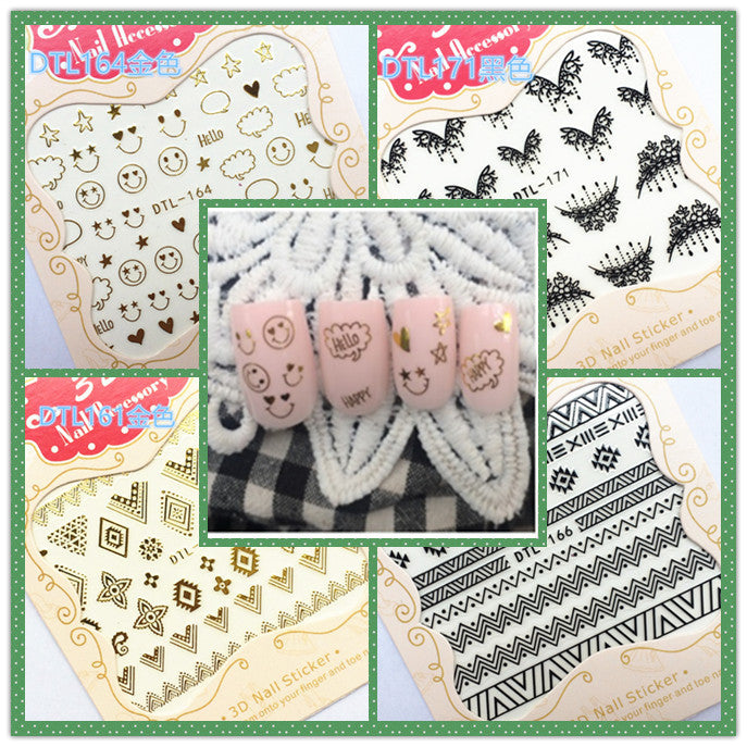 DLS Nail Stickers DLS007