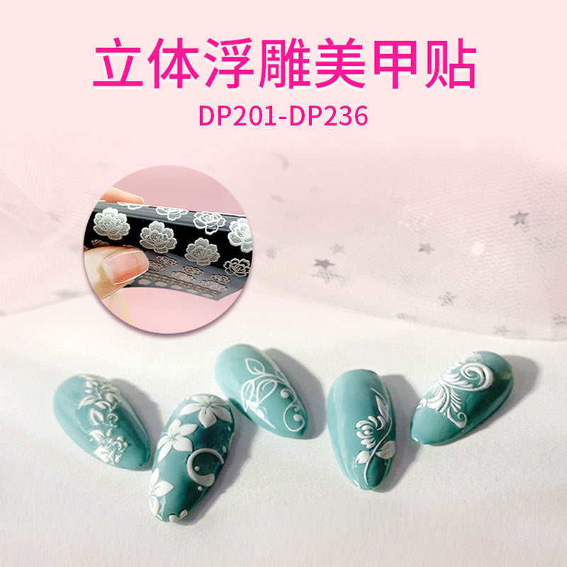 5D Nail Stickers  NSF024