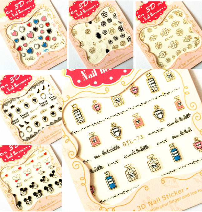 DLS Nail Stickers DLS010