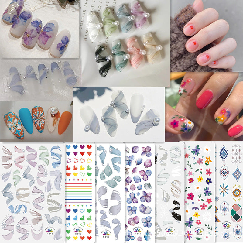 Miss Colour Nail Stickers MSS013