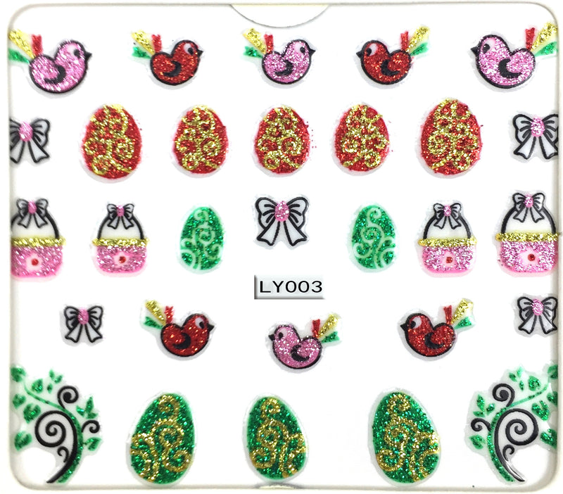 Easter Nail Stickers NSE024