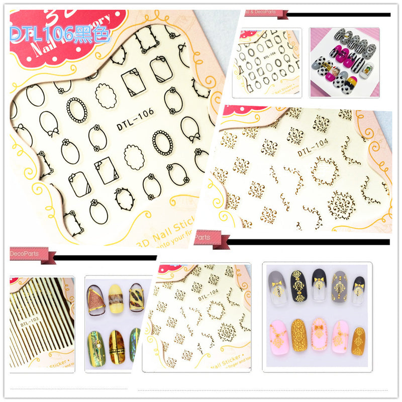 DLS Nail Stickers DLS005