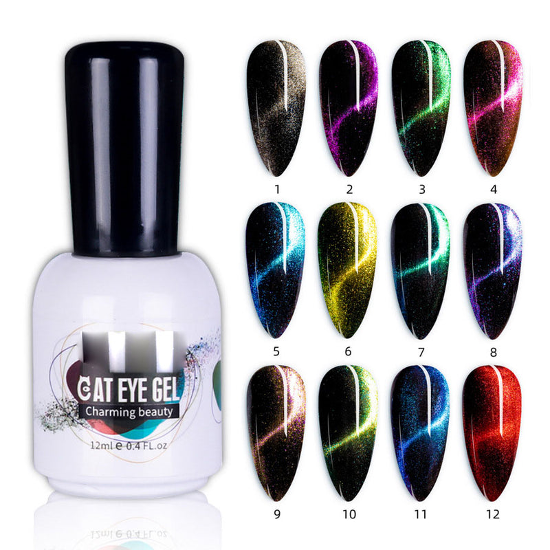 NGMB035 12ml Magic 3D Cat Eye Nail Polish