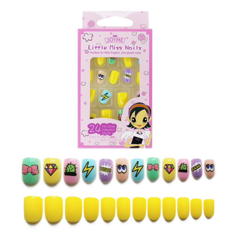 Children Press on Nail Tips KQNT008