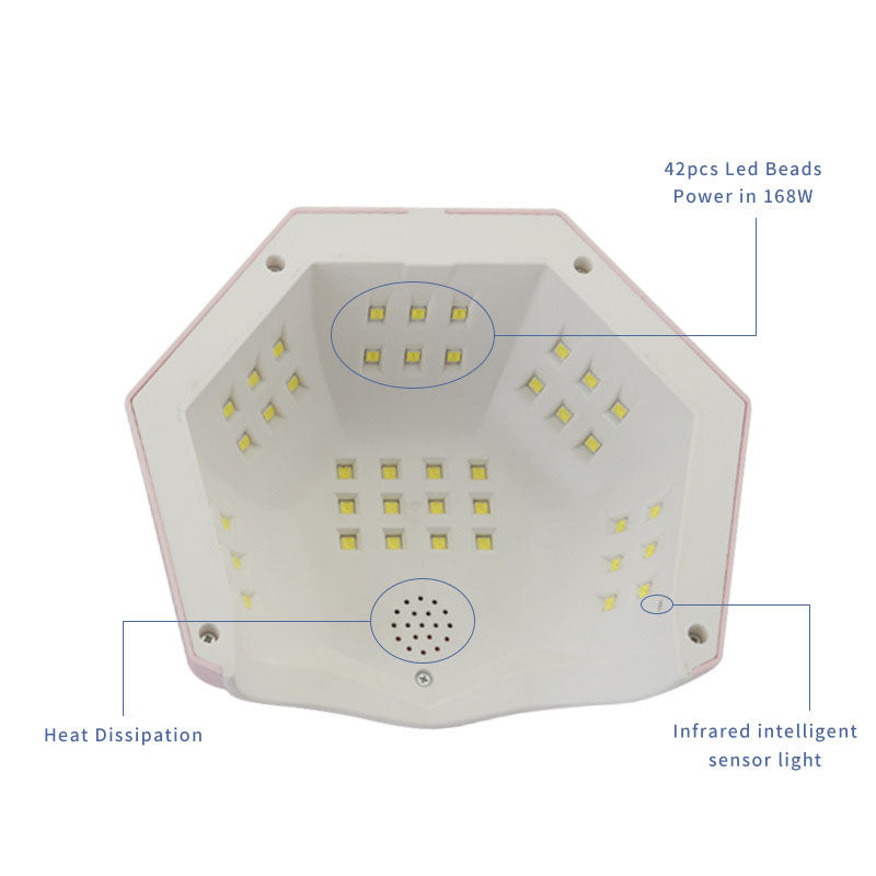 168W P50 Plus Nail Lamp NL090