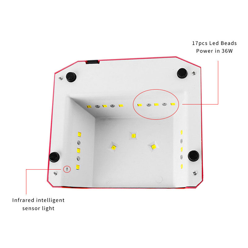 36W LED Diamond Nail Lamp NL089